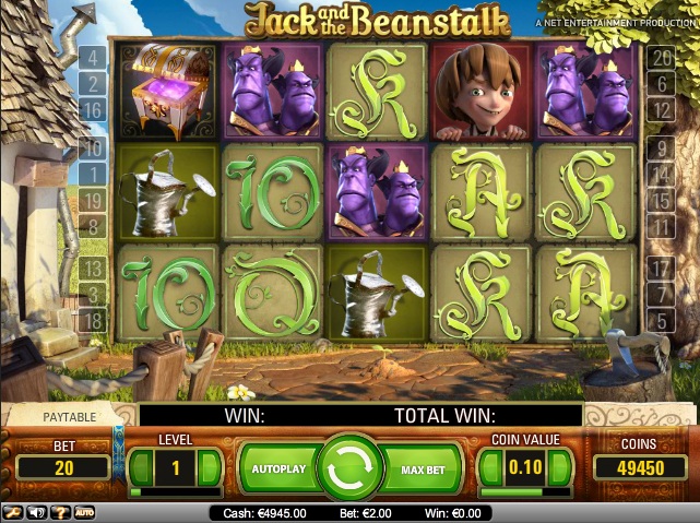 Recenzja gry Jack And The Beanstalk!